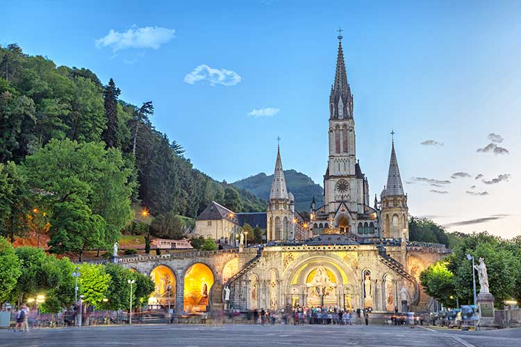 Voyage à lourdes paiement sécurisé